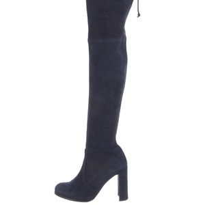 Stuart Weitzman - Highland OTK Boot - Navy - Size 9 - Used